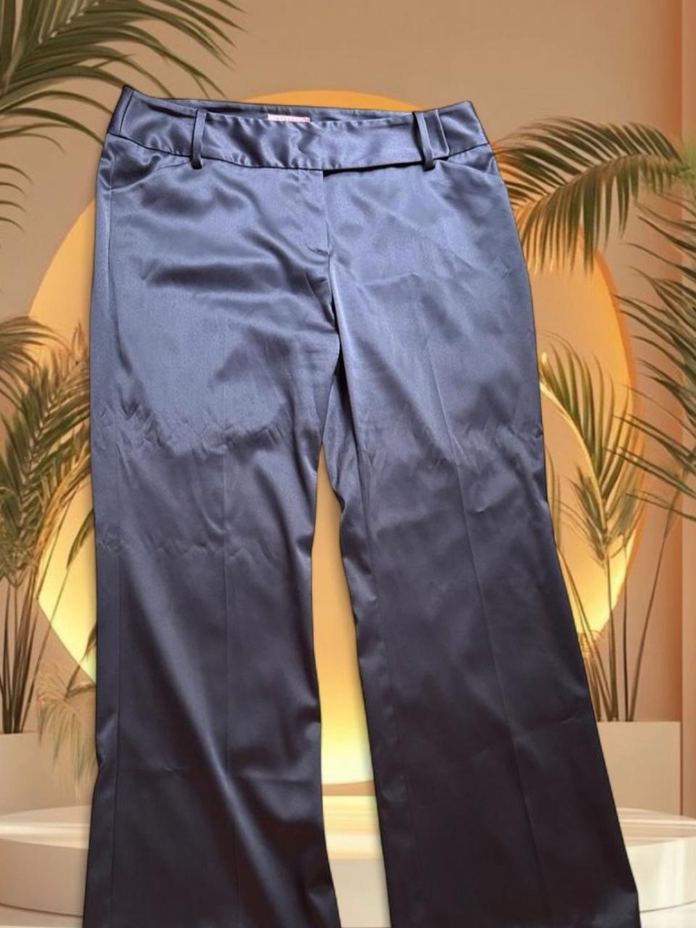 Bandolino Wide Leg Dress Pants in Deep Navy